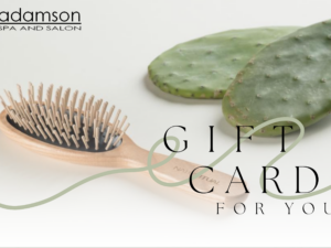 hair salon gift card, hair studio, barber chair, gift
