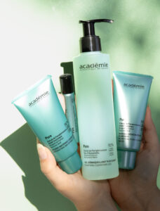 Academie, Pure, Skin care, acne prone, facial, homecare, blemish, facial, juvenyle