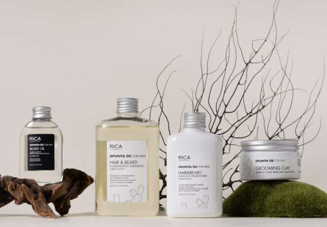 Rica, For men, opuntia oil, barber, fathers day, pamper dad, fine thinning hair, hair growth, hair and beard, salon
