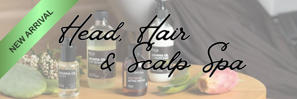 head hair scalp spa, scalp therapy, relaxation, stress relief, headaches, hair growth