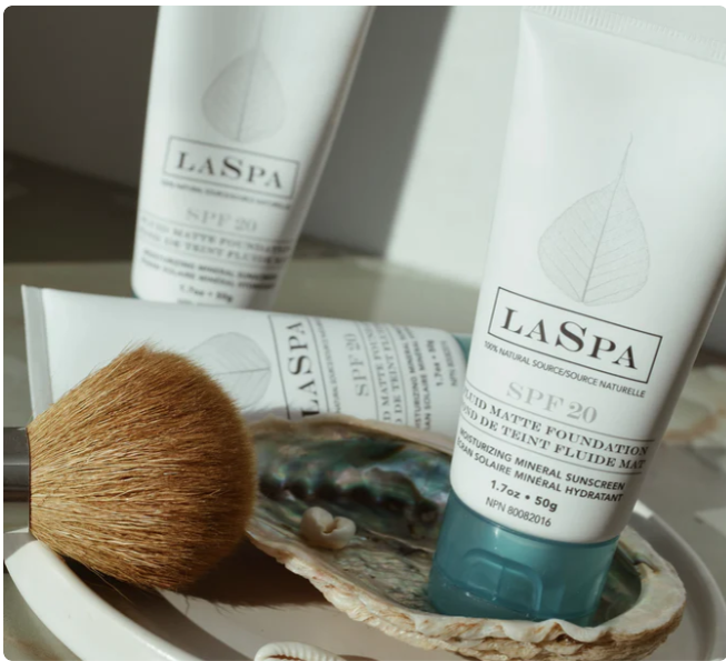 laspa, sunscreen, natural skincare
